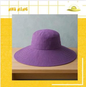 Nón Vải Rộng Vành Nữ Nhà Nắng - Vũ Khí Thời Trang Giúp Bạn Toả Sáng Mùa Hè 2 Nón Vải Rộng Vành Nữ Nhà Nắng