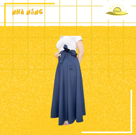 váy chống nắng buộc dây