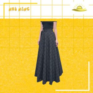 Váy chống nắng kaki